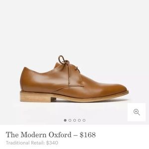 Everlane modern Oxford in blush